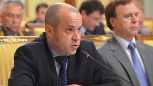 Diretor de Projetos de Tecnologia da Informação Cluster Fundo "Skolkovo" Albert Efimov na reunião do Governo